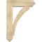 Ekena Millwork Thorton Arts and Crafts Rough Sawn Bracket w/ Offset Brace, Douglas Fir, 8"W x 28"D x 40"H BKT0806X28X40THR03RDF - alternate 4